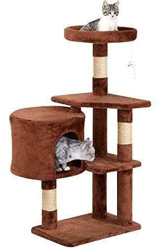 Bestpet Árbol Para Gatos, 36 Pulgadas De Alto, Juguete Para