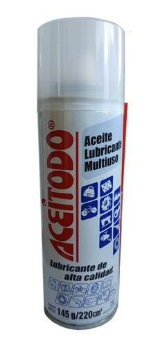 Lubricante En Aerosol Aceite Aceitodo 220cc