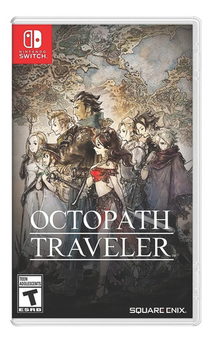 Jogo Octopath Traveler - Nintendo Switch - Usado