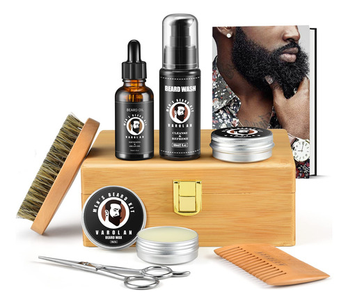 Kit De Regalo Para Hombre, Kit De Cuidado De Barba Para Homb