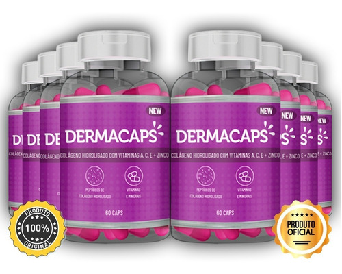 Dermacaps Compre 7 E Leve 1 De Brinde Revendedor Oficial