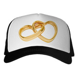 Gorra Alianza Anillos Boda Compromiso M1