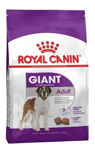 Alimento Royal Canin Size Health Nutrition Giant Adult Para Perro Adulto De Raza Gigante Sabor Mix En Bolsa De 15kg