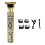 Maquina Corta Patilla Barba Pelo Vintage Recargable Pro Buda