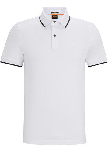 Polo Boss Para Hombre Corte Slim Fit De Algodón Elástico