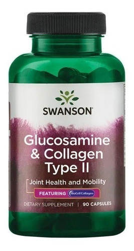 Swanson I Glucosamine & Collagen Type Ii I 90 Capsulas I Usa