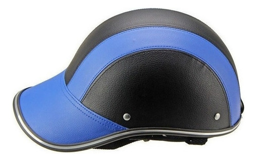 L Gorra Motocicleta Medio Casco Montando Sombrero De Béisbo