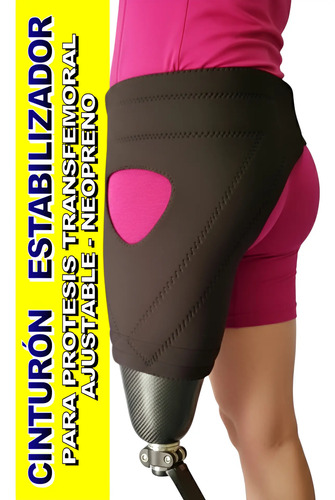 Cinturon Manga Para Protesis Estabilizador De Cadera Neopren