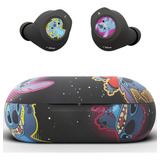 Auriculares Bluetooth Disney Lilo And Stitch Con Funda De Ca