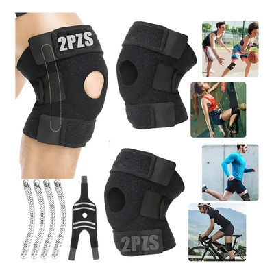 2pz Rodilleras Elastica Deportivas Compresion Para Gym Baile. Rodilleras | MercadoLibre