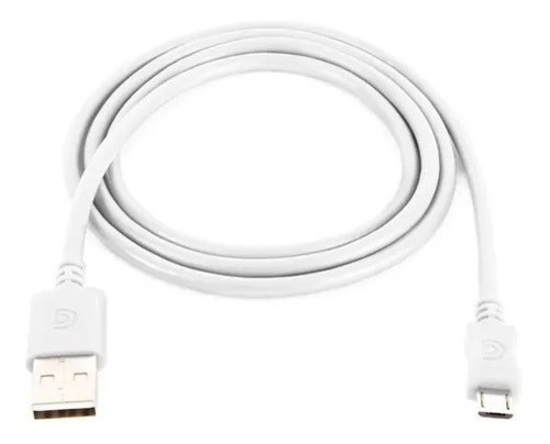 Cable Para iPhone Usb Lightning Cargador Color Blanco