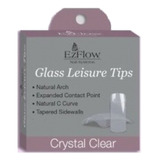 Tips De Uñas Postiza Acrílico Gel Ezflow Glass Leisure X10