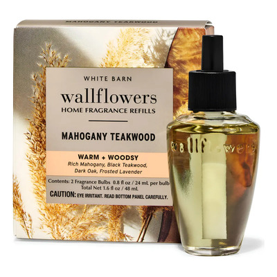 2 Wallflowers Bath And Body Works Mahogany Teakwood | Meses sin interés