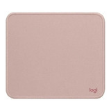 Mouse Pad Logitech M Rosa Antideslizante Poliéster Reciclado