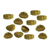 12 Porta Joias 9cm Dourado Lembrancinha Casamento Mimos Luxo