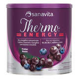 Pré Treino Thermo Energy Sanavita 300g Frutas Roxa + Energia