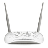 Modem Roteador Com Wifi Tp-link Td-w8961n Branco