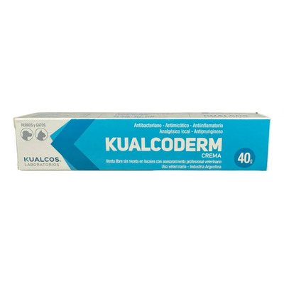 Kualcoderm Crema Kualcos Antimicótica 40g Perros\u002Fgatos | MercadoLibre