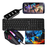 Kit Gamer Mobilador Barato Teclado + Mouse Promoção Especial