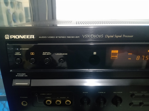 Receiver Pioneer Vsx D606 S Impecável 