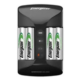  Energizer Recharge Pro + Baterías 4 Aa+4 Aaa