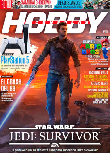 Revista Hobby Consolas Número 381 Jedi Survivor