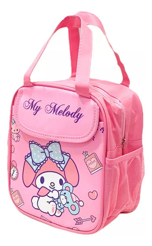 Lonchera Térmica Bolsa De Almuerzo Impermeable Sanrio Kitty