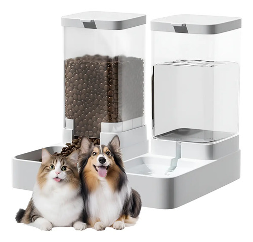 Alimentador Automatico Para Perros Comedero Bebeder Mascotas