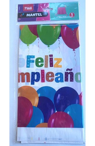 Mantel Frase Feliz Cumpleaños 108x180 Cm Elige Tu Diseño