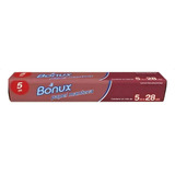 Papel Manteca Bonux Rollo De 5mts X 28cms 