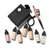 Kit Aerógrafo Maquillaje Multiusos Compresor Airbrush Art