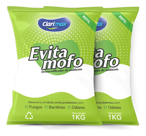 Cloreto De Cálcio Evita Mofo 2kg