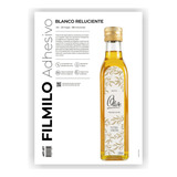 Filmilo Autoadhesivo Blanco Papel Brillante Vinilo Inkjet