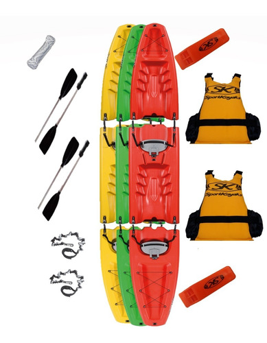 Kayak Sportkayaks Oahu Desarmable Doble Oferta Envio Gratis