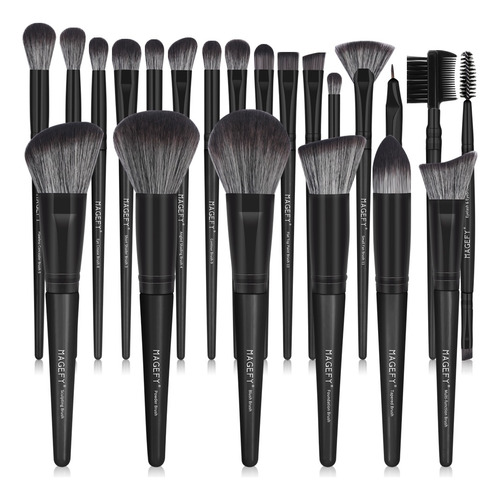 Brochas De Maquillaje Professional, 22 Piezas 