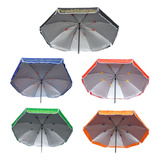 Parasol 2mt Alt Imperm Doble Tela-varilla Filtro Elije Color