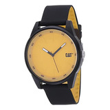 Reloj Para Hombre Cat, Caja De 42 Mm, Caja Abs Negra, Correa