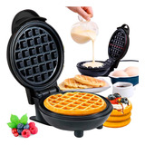 Máquina De Fazer Waffle Grill Panqueca Elétrica Prática 