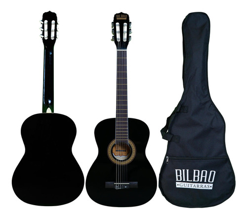 Guitarra Acústica Bilbao 3/4 Bil-34-bk + Envío Gratis 