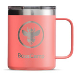 Bosscamp Taza Termica Tapa Magnetic Slider 350 Ml Termo Mug Color Coral