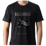 Camiseta Geek Série Battlestar Galactica Colonial Viper
