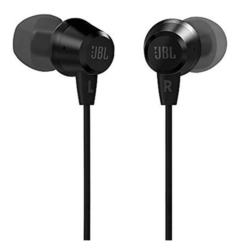Audífonos Jbl C50hi In Ear Con Cable Negro