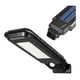 Reflector Solar Led Sensor De Movimiento Calle Exterior Luz