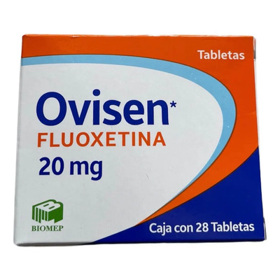 Fluoxetina 20mg Con 28 Tabletas | MercadoLibre