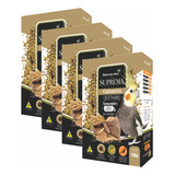 Kit 4un Racao Para Calopsita Suprema 700g Reino Das Aves