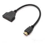 Divisor De Señal Hdmi Tipo Splintter Con Cable