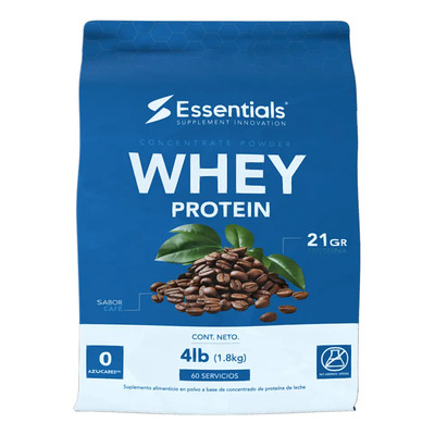 Essentials Protein Whey 4 Lbs Sabor Café | MercadoLibre