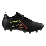 Zapatos Fútbol Hombre Pirma 3044 Supreme Tachones Negro Neon