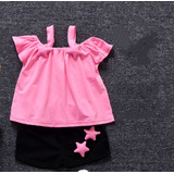 Set Ropa Para Niña Camisa+ Short