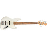 Fender Jazz Bass Player V Pauferro Polar White  0149953515